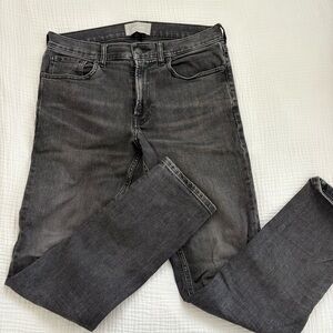 Everlane Men's Washed Black Denim Jeans